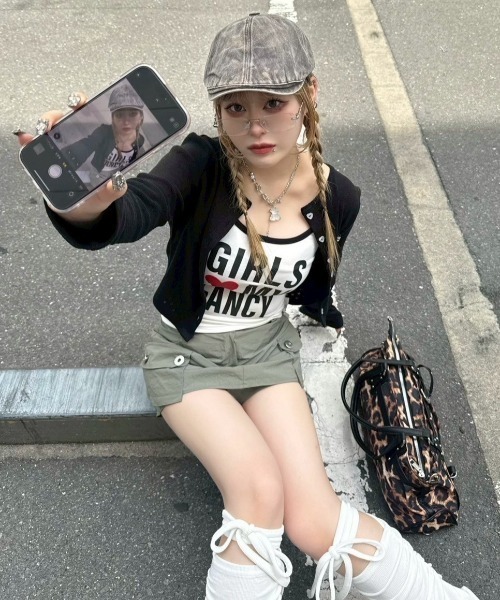 キャミソール 「FANCY CLUB」GIRLS MY FANCY SLEEVELESS