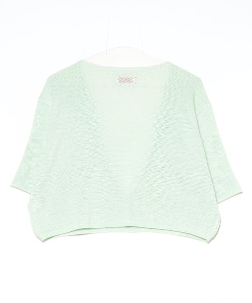 MEYAME ニット MEYAME（メヤメ） ニット セーター ロングスリットハーフスリーブ