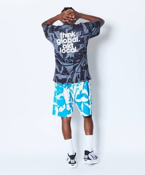 パンツ AKTR CUT-UP CAMO 8.5-INCH SHORTS（アクター カットアップ