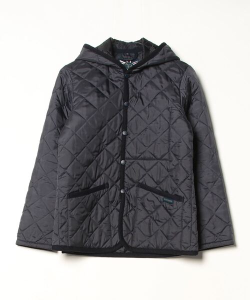 LAVENHAM キルティングベスト 36 ラベンハム ネイビー 別注 LAVENHAM（ラベンハム） キルティングブルゾン 36 ネイビー レディース