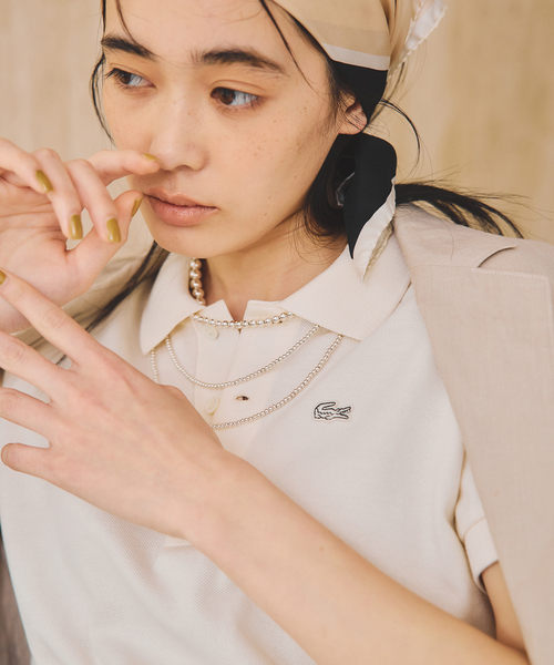 IENA ポロシャツ ポロ LACOSTE/ラコステ 別注 POLO SHIRTS