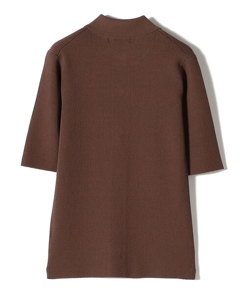 ニット セーター RIB SLEEVE H/S KT / リブスリーブハーフスリーブニット レディース UN3D. ニット セーター RIB SLEEVE H/S KT / リブスリーブハーフ