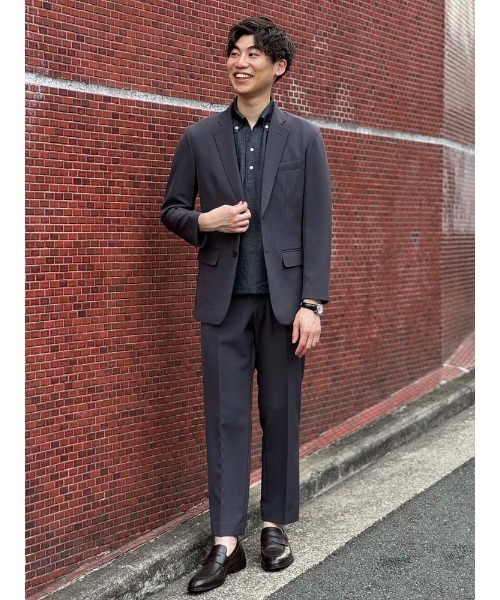 超目玉】 THE シングル42 ネイビー セットアップ she CAMPANY