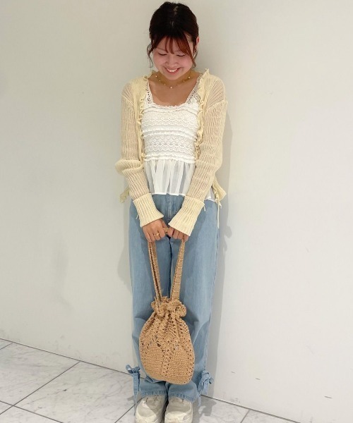 flower ショルダーバッグ バッグ アーリーサマーバッグ レディース