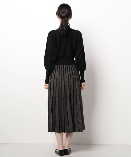 LAGUNAMOON（ラグナムーン） ニットワンピース SMALL ラベンダー