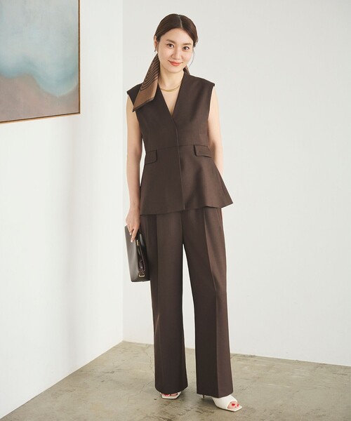 Demi-Luxe BEAMS（デミルクス ビームス） スラックス パンツ