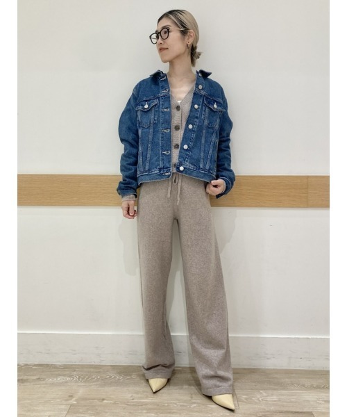 「GAP」 デニムジャケット XX-SMALL ライトインディゴブルー レディース