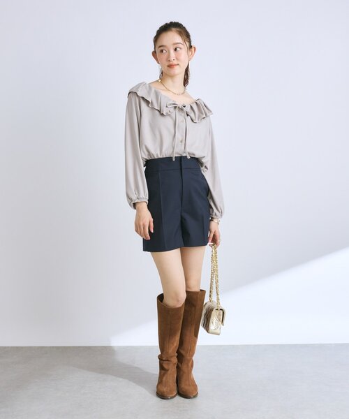 12/6までの出品☆タグ付新品！ポプリンショートパンツ　ラブティックボンボン La boutique Bonbon（ラブティックボンボン） パンツ 「セットアップ可