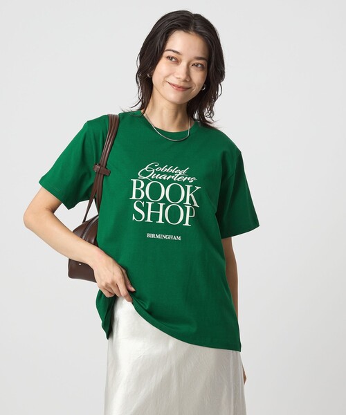JTロゴ入り緑色シャツ サイン付き green label relaxing tシャツ ロゴ ショートスリーブ Tシャツ