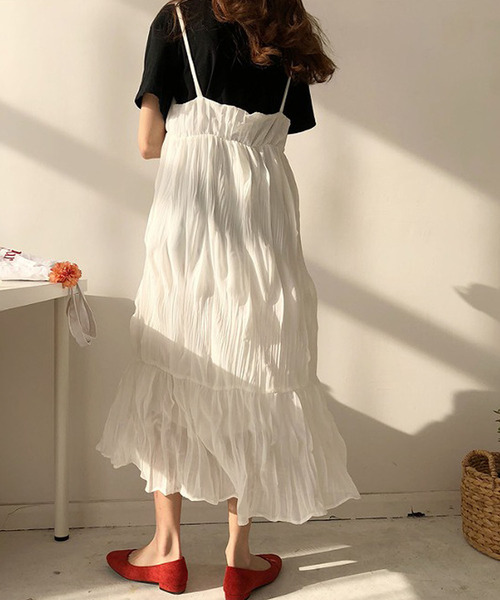 「Bifrost」 キャミソールワンピース F ブラック レディース_画像2