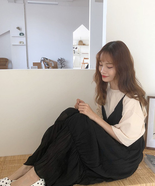 「Bifrost」 キャミソールワンピース F ブラック レディース_画像8