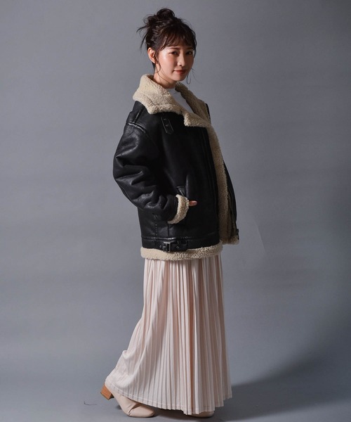 「Starting Over」 ブルゾン X-LARGE ブラウン レディース_画像7