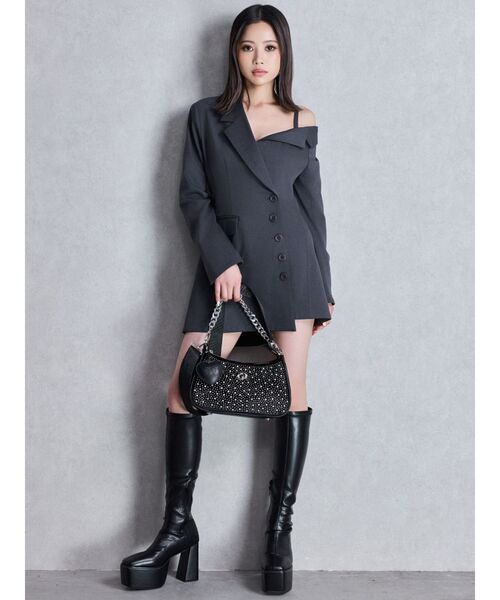 GYDA（ジェイダ） ハンドバッグ GDラインストーンBAG : ZOZOTOWN Yahoo