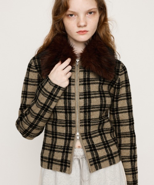 ★新品未使用★ FLIGHT KNIT JACKET トップス SLY | vug x SLY JQ KNIT トップス (ニット ) |SHEL'TTER WEBSTORE