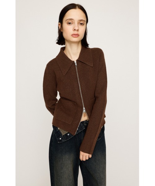 SLY ニット セーター 「2025AW」F/FUR COLLAR KNIT TOPS