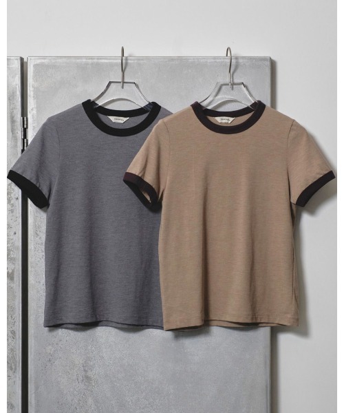 TODAYFUL tシャツ Compact Ringer Tee レディース : ZOZOTOWN