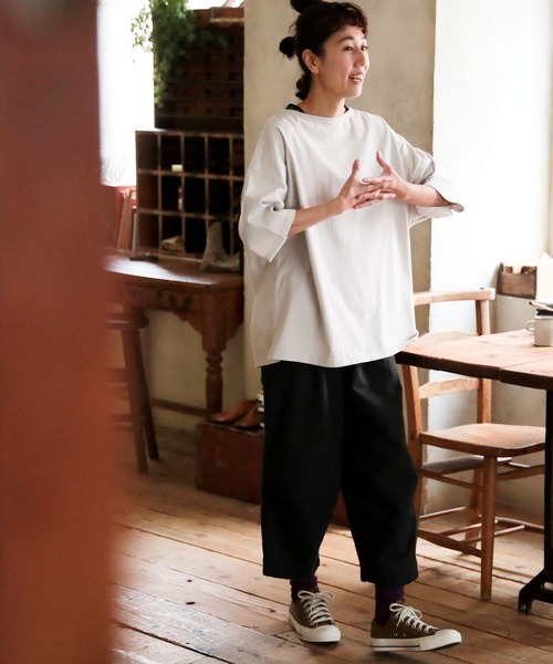 「soulberry」 半袖Tシャツ M オリーブ レディース_画像7