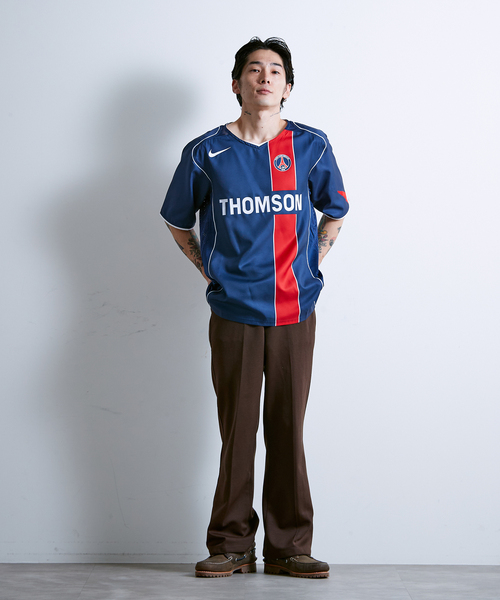 tシャツ 「NIKE / ナイキ」PSG Club Team Reissue Jersey 04 Navy IF9578 メンズ レディースの画像