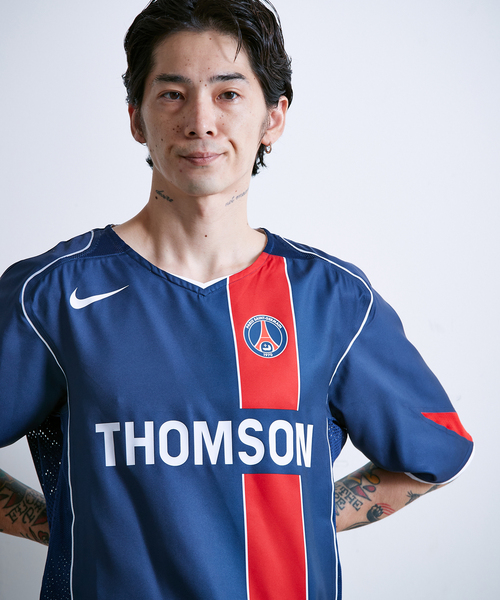 tシャツ 「NIKE / ナイキ」PSG Club Team Reissue Jersey 04 Navy IF9578 メンズ レディースの画像