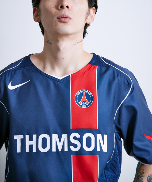 tシャツ 「NIKE / ナイキ」PSG Club Team Reissue Jersey 04 Navy IF9578 メンズ レディースの画像