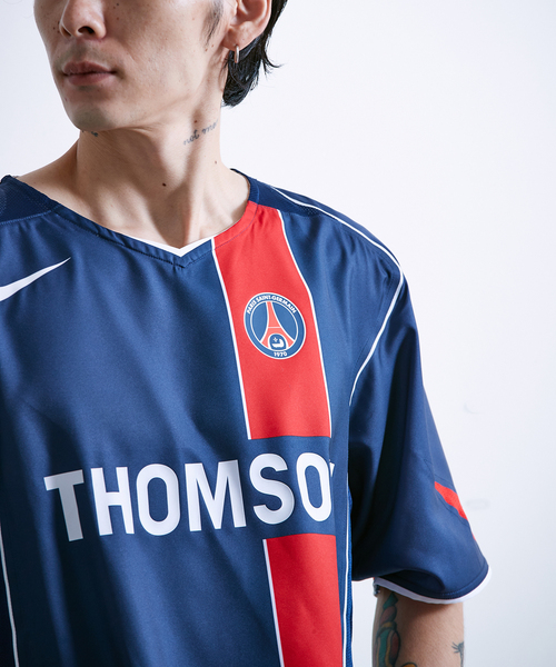tシャツ 「NIKE / ナイキ」PSG Club Team Reissue Jersey 04 Navy IF9578 メンズ レディースの画像