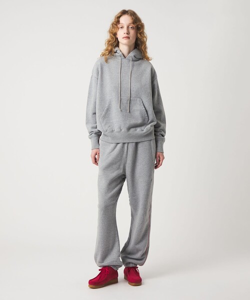 6 パーカー 「6(ROKU)」コットン ウラケ フーディー レディース