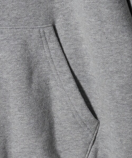 6 パーカー 「6(ROKU)」コットン ウラケ フーディー レディース