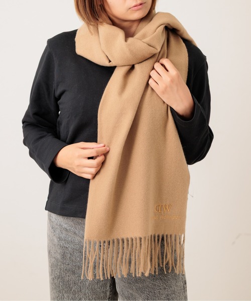 Daniel Wellington（ダニエルウェリントン） マフラー ストール ロゴ