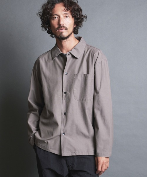 Magine メンズシャツ Magine（マージン） シャツ CTN COMPACT KNIT COMFORT SHIRTS JKT