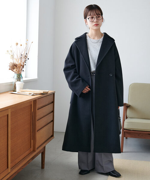 Discoat（ディスコート） チェスターコート FREE グレー系その他