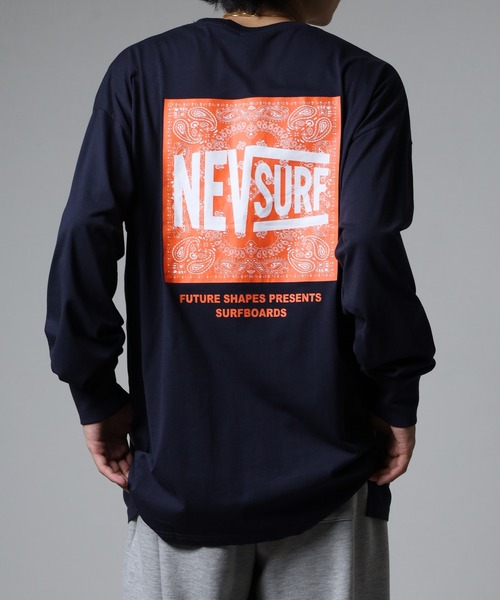 FUNALIVE（ファンアライブ） tシャツ NEVSURF バックプリント ビッグ