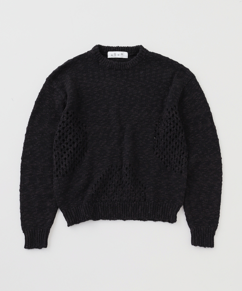 BAL（バル） セーター ニット VENTILATION CREWNECK SWEATER メンズ