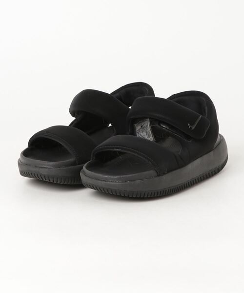 NIKE サンダル ブラック NIKE（ナイキ） フラットサンダル 24.0cm ブラック レディース
