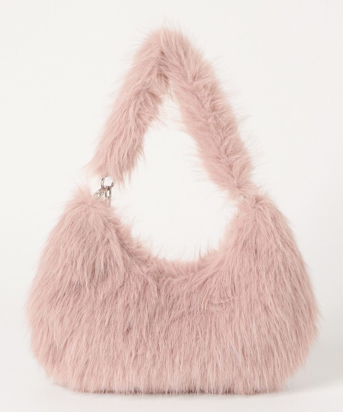 repipi armario（レピピアルマリオ） ハンドバッグ ファーハンドル