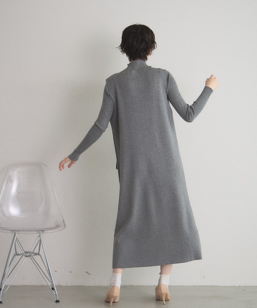 &. NOSTALGIA（ノスタルジア） ワンピース ハイネックニット