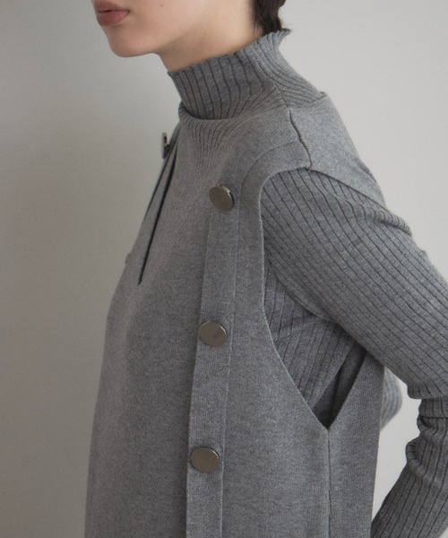 &. NOSTALGIA（ノスタルジア） ワンピース ハイネックニット