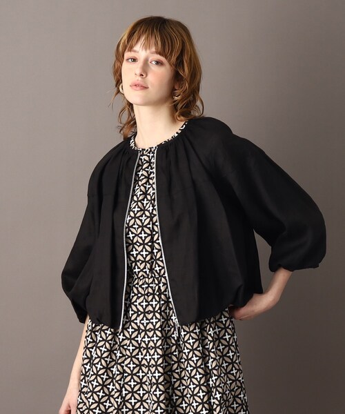 「DRESSTERIOR」 ブルゾン 38 ブラック レディースの画像