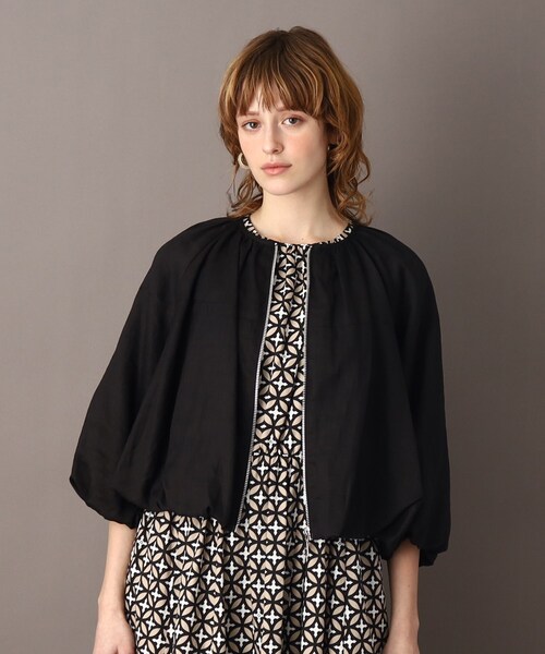 「DRESSTERIOR」 ブルゾン 38 ブラック レディースの画像