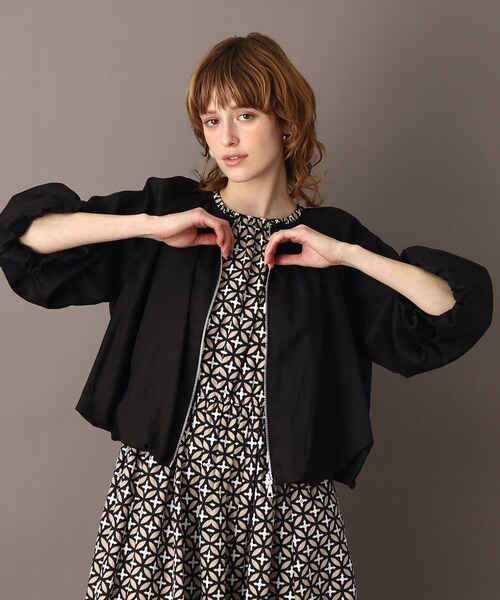 「DRESSTERIOR」 ブルゾン 38 ブラック レディースの画像