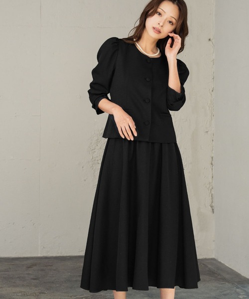 Flolia（フロリア） 喪服 セレモニースーツ セットアップ 「喪服・礼服