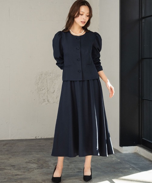 Flolia（フロリア） 喪服 セレモニースーツ セットアップ 「喪服・礼服