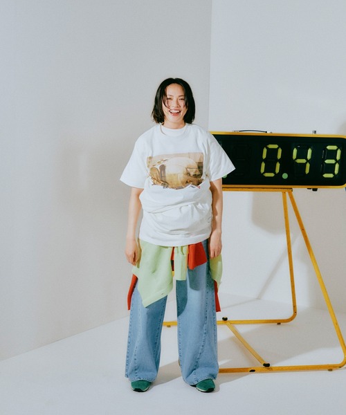 「TANGTANG」 半袖Tシャツ S ホワイト レディース_画像5