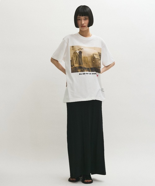 「TANGTANG」 半袖Tシャツ S ホワイト レディース_画像6