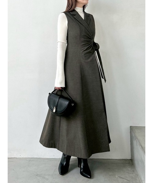 SNIDEL（スナイデル） ワンピース Sustainableサイドプリーツ