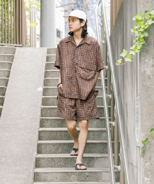 「DAIWA PIER39」 ショートパンツ LARGE ブラウン メンズの画像