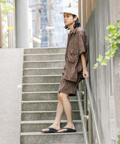 「DAIWA PIER39」 ショートパンツ LARGE ブラウン メンズの画像