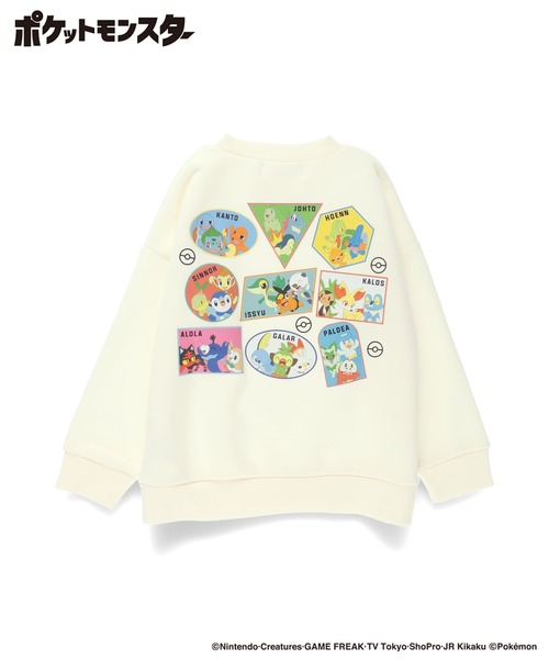 新品　稀少　ポケットモンスター小学館オリジナル長袖トレーナー branshes（ブランシェス） トレーナー 「ポケットモンスター（ポケモン