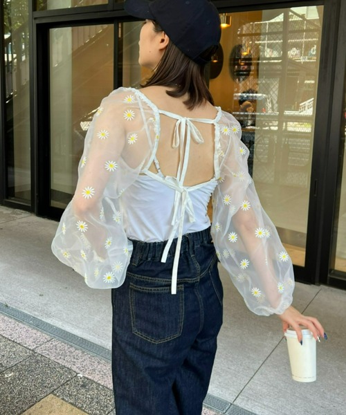 「HELLO.SANFRANCISCO」 ボレロ ONE SIZE ブラック レディース_画像9