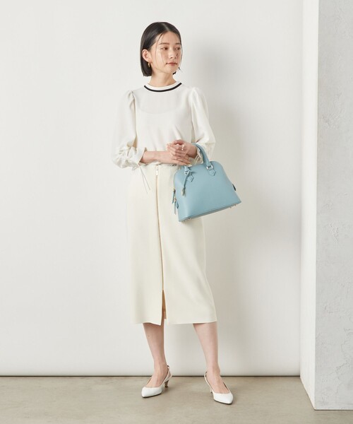 [NOLLEY'S] рубашка с длинным рукавом 36 темно-синий женский 