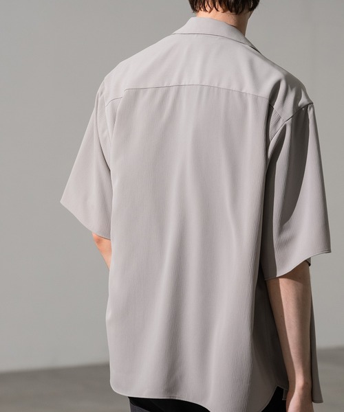 CITY TOKYO シャツ 半袖 「CITY TOKYO/シティートーキョー」Air pleats